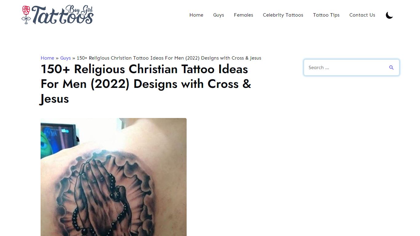 150+ Religious Christian Tattoo Ideas For Men (2022 ... - TattoosBoyGirl